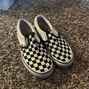 Vans size 12.5 preschool